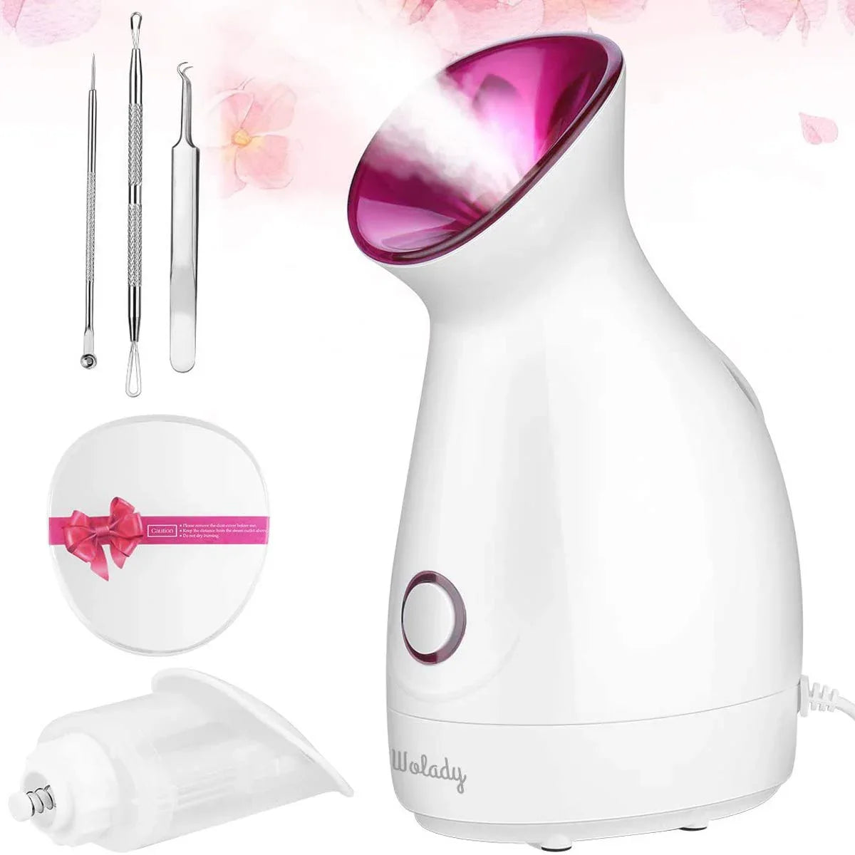 Wolady Nano Ionic Facial Steam Atomiser for Spa Skin Care - Gomix Brands Outlet
